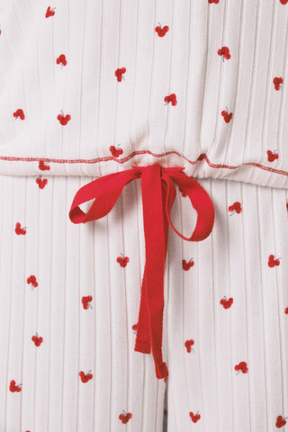 Set de Pijama 2 Piezas con Estampado Cerezas