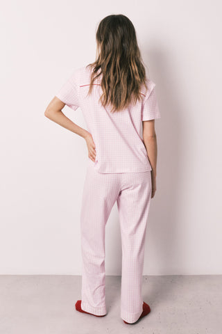 Set de Pijama 2 Piezas con Estampado Rayas