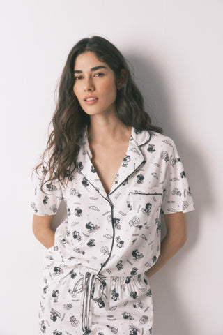 Set de Pijama 2 Pieza Estampado Mafalda