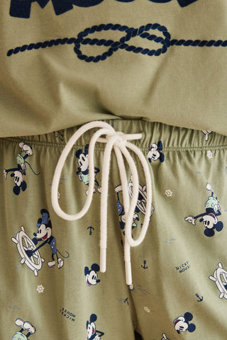 Set de Pijama 2 Piezas Diseño Mickey Mouse