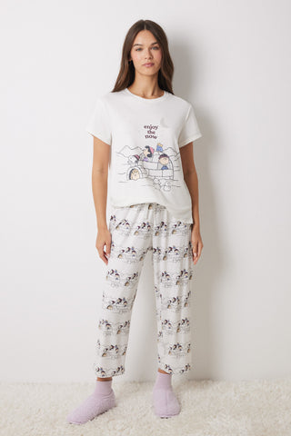 Set de Pijama 2 Piezas Colección Snoopy