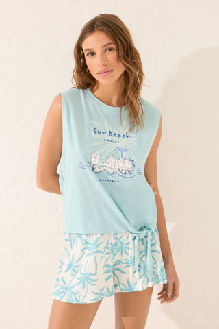 Set de Pijama 2 Piezas Colección Garfield