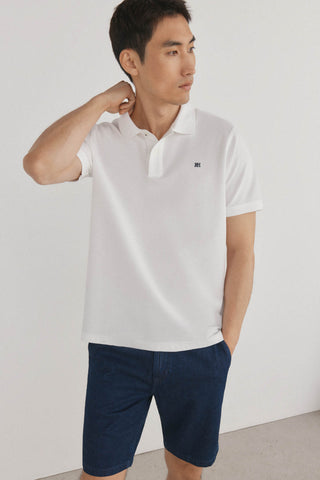 Polo Piqué Manga Corta con Logo