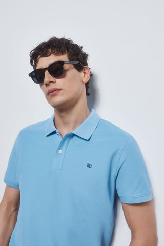Polo Básica con Logo Bordado