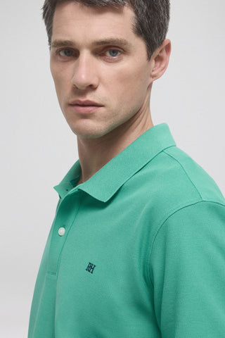 Polo Básica con Logo Bordado