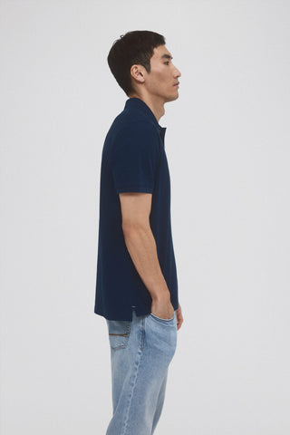 Polo Manga Corta con Logo Bordado