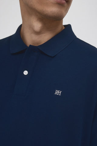 Polo Manga Corta con Logo Bordado