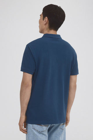 Polo Manga Corta con Logo Bordado