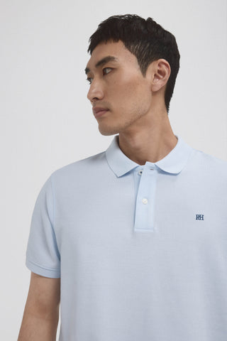 Polo Manga Corta con Logo Bordado