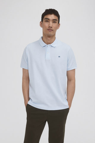 Polo Manga Corta con Logo Bordado