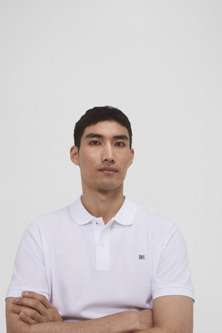 Polo Manga Corta con Logo Bordado