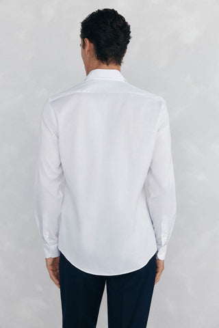 Camisa Manga Larga con Logo de Algodón