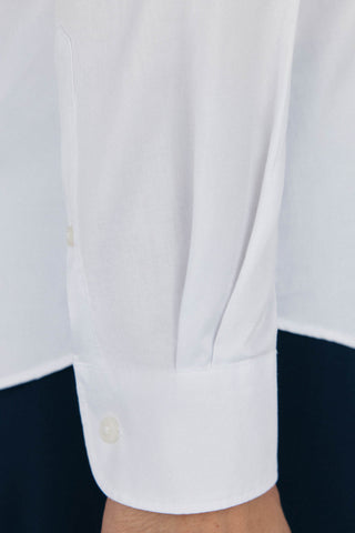 Camisa Manga Larga con Logo de Algodón