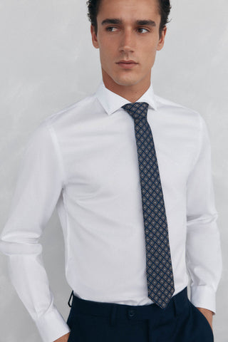 Camisa Manga Larga con Logo de Algodón