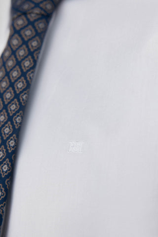 Camisa Manga Larga con Logo de Algodón