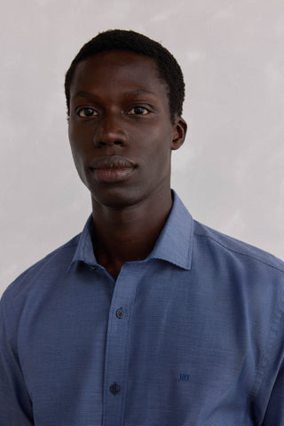 Camisa Manga Larga de Algodón