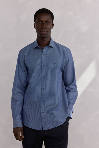 Camisa Manga Larga de Algodón