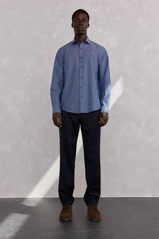 Camisa Manga Larga de Algodón