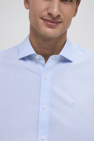 Camisa Slim Fit de Algodón