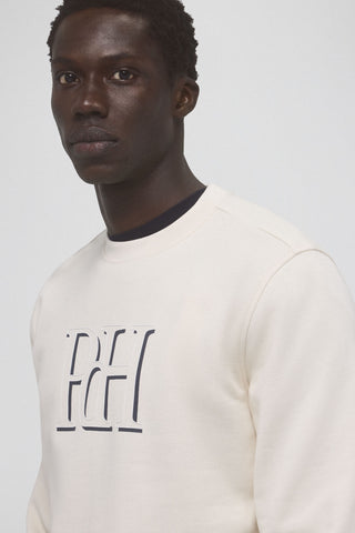 Sudadera Cuello Redondo con Logo