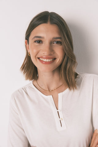 Camiseta Manga Larga con Botones de Algodón