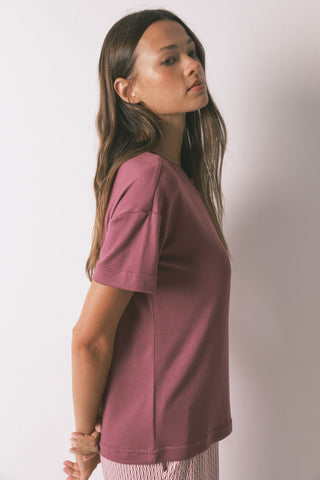 Camiseta Manga Corta con Detalle Botones