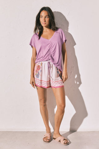 Mmc Scrunch Top Pink.