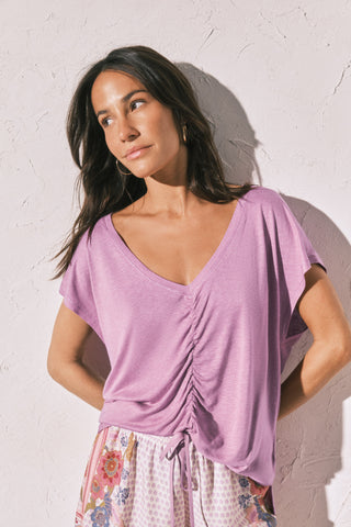 Mmc Scrunch Top Pink.