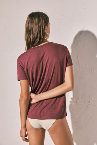 Mmp Burgund Tee Fr.