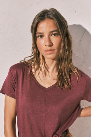 Mmp Burgund Tee Fr.
