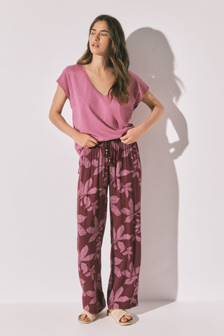 Mms Drapped Tee Pink.
