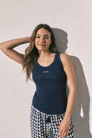 Mmd Tank Top Navy.
