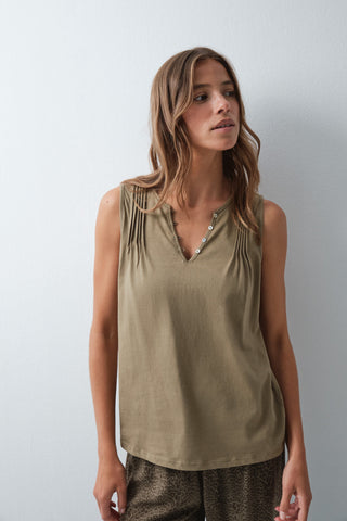 Mmb Sleveless Tee Ka.