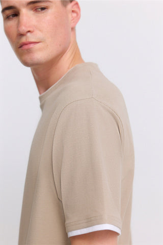 Camiseta Mc Mini Waffle Doble.