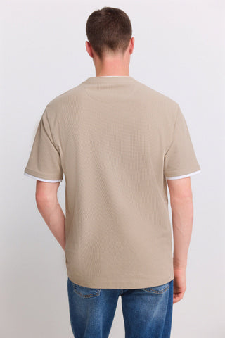 Camiseta Mc Mini Waffle Doble.