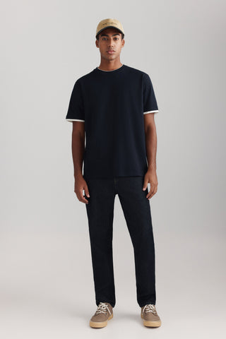 Camiseta Mc Interlock Doble.