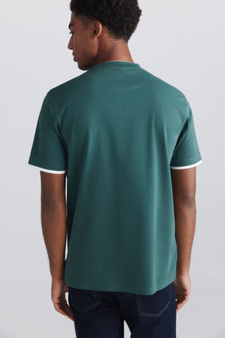 Camiseta Mc Interlock Doble.