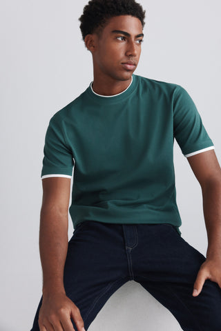 Camiseta Mc Interlock Doble.
