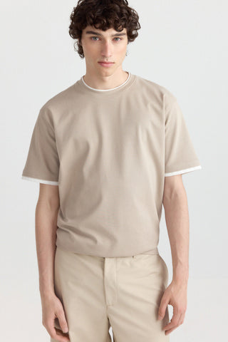 Camiseta Mc Interlock Doble.