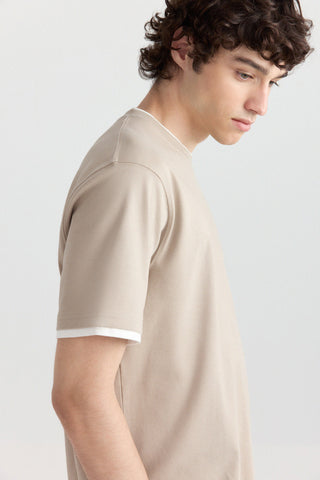 Camiseta Mc Interlock Doble.