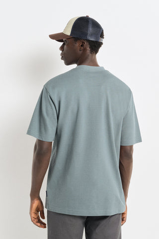 Camiseta Cuello Redondo con Textura