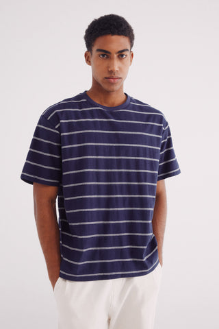 Camiseta Manga Corta de Rayas