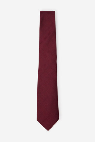 Corbata Fina de Seda Natural