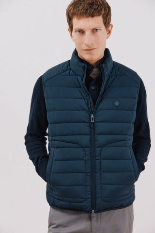 Chaleco Acolchado Regular Fit con Bolsillos