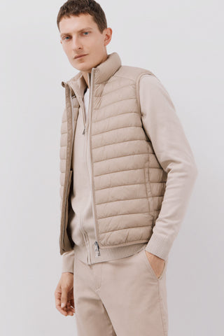 Chaleco Acolchado con Zipper