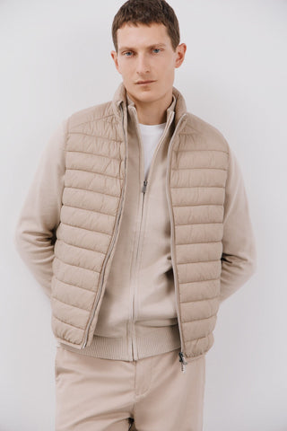 Chaleco Acolchado con Zipper