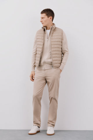 Chaleco Acolchado con Zipper