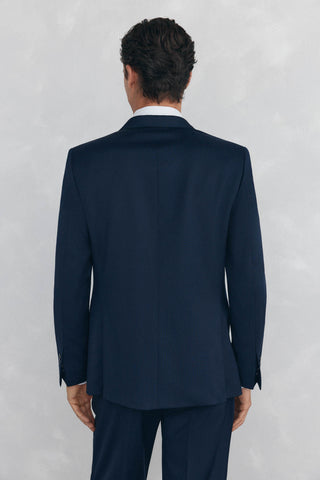 Blazer de Lana con Solapas