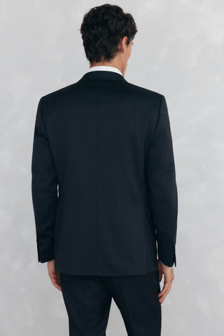 Blazer de Lana con Solapas