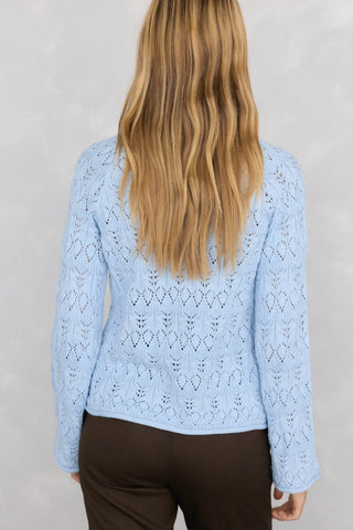 Sudadera Manga Larga con Tejido Calado